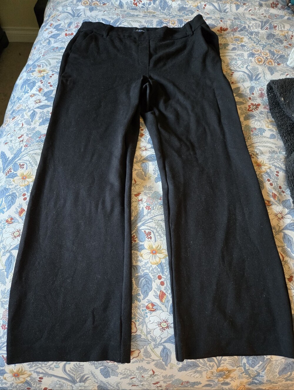 Ladies Straight-Leg High Rise Pants